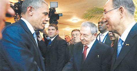 O­b­a­m­a­ ­i­l­e­ ­C­a­s­t­r­o­­d­a­n­ ­H­a­v­a­n­a­­d­a­ ­T­a­r­i­h­i­ ­G­ö­r­ü­ş­m­e­